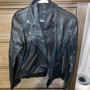 Faux Leather Jacket